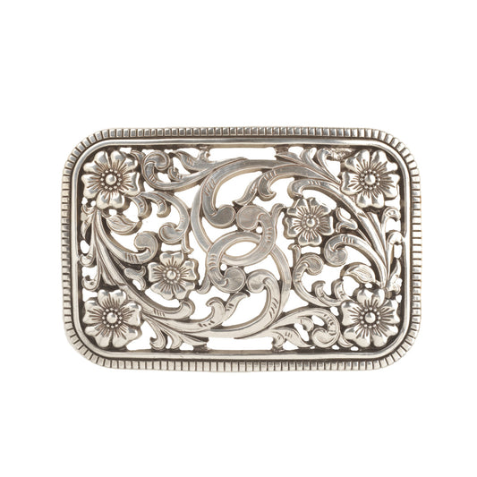 BUCKLE FLORAL FILIGREE