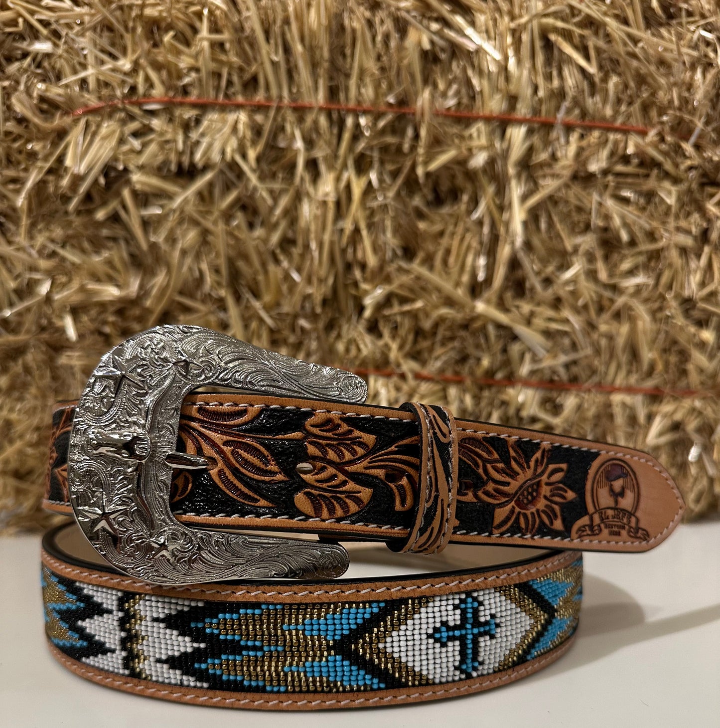 CRUZ BEADED BELT