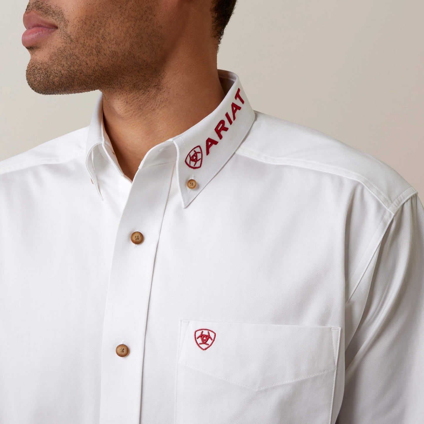 WHITE MEXICO ARIAT SHIRT